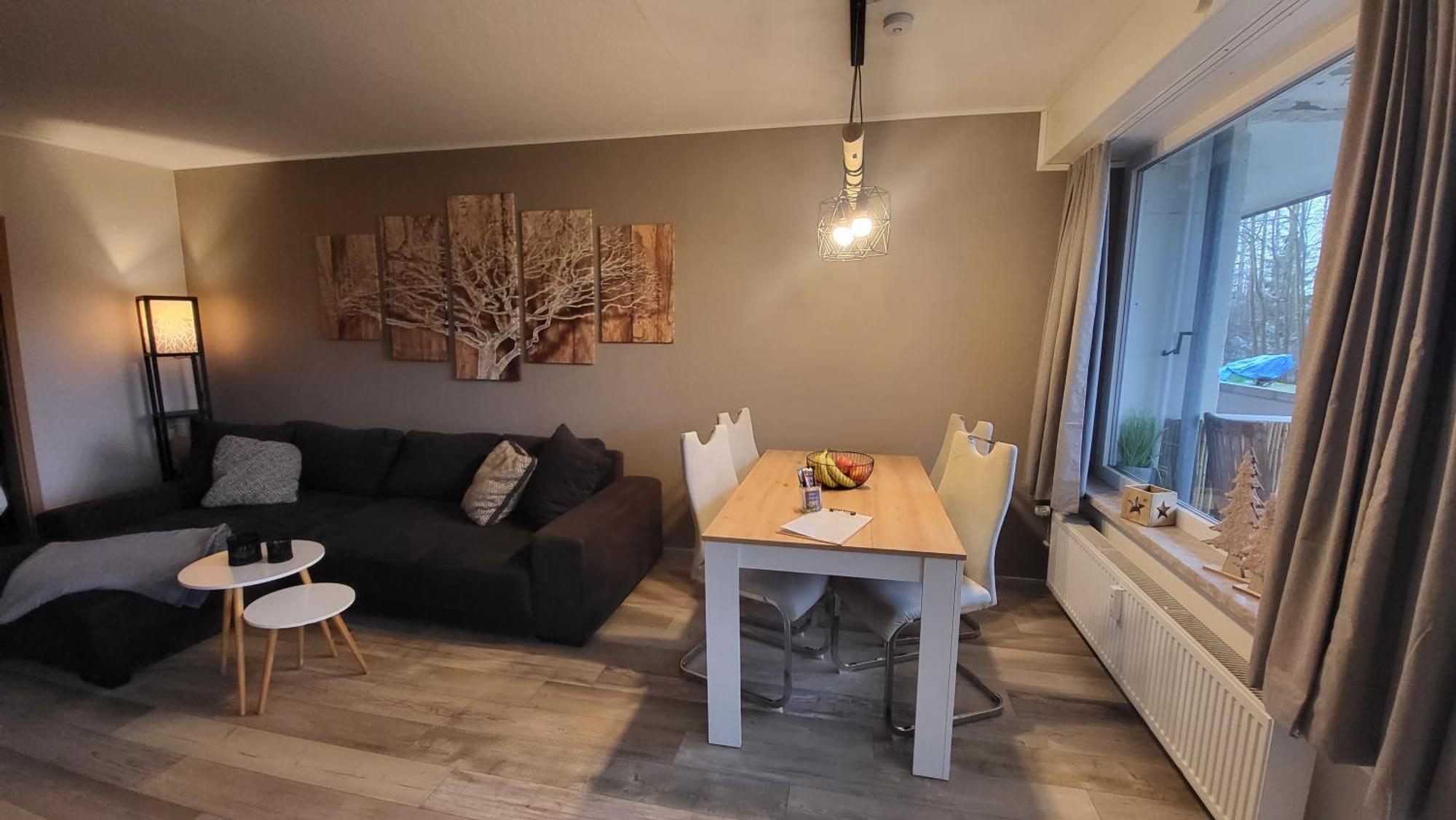 Modernisierte Ferienwohnung Naturseelen Mit Schwimmbad Und Sauna Braunlage Luaran gambar